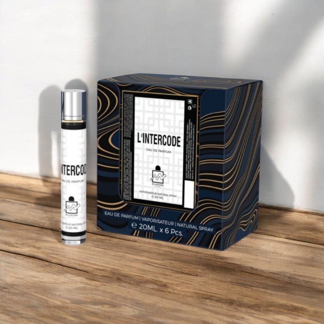 Milestone L'Intercode Eau De Parfum 5x 20ml Plus 1 Free Tester - Lauren Jay Paris