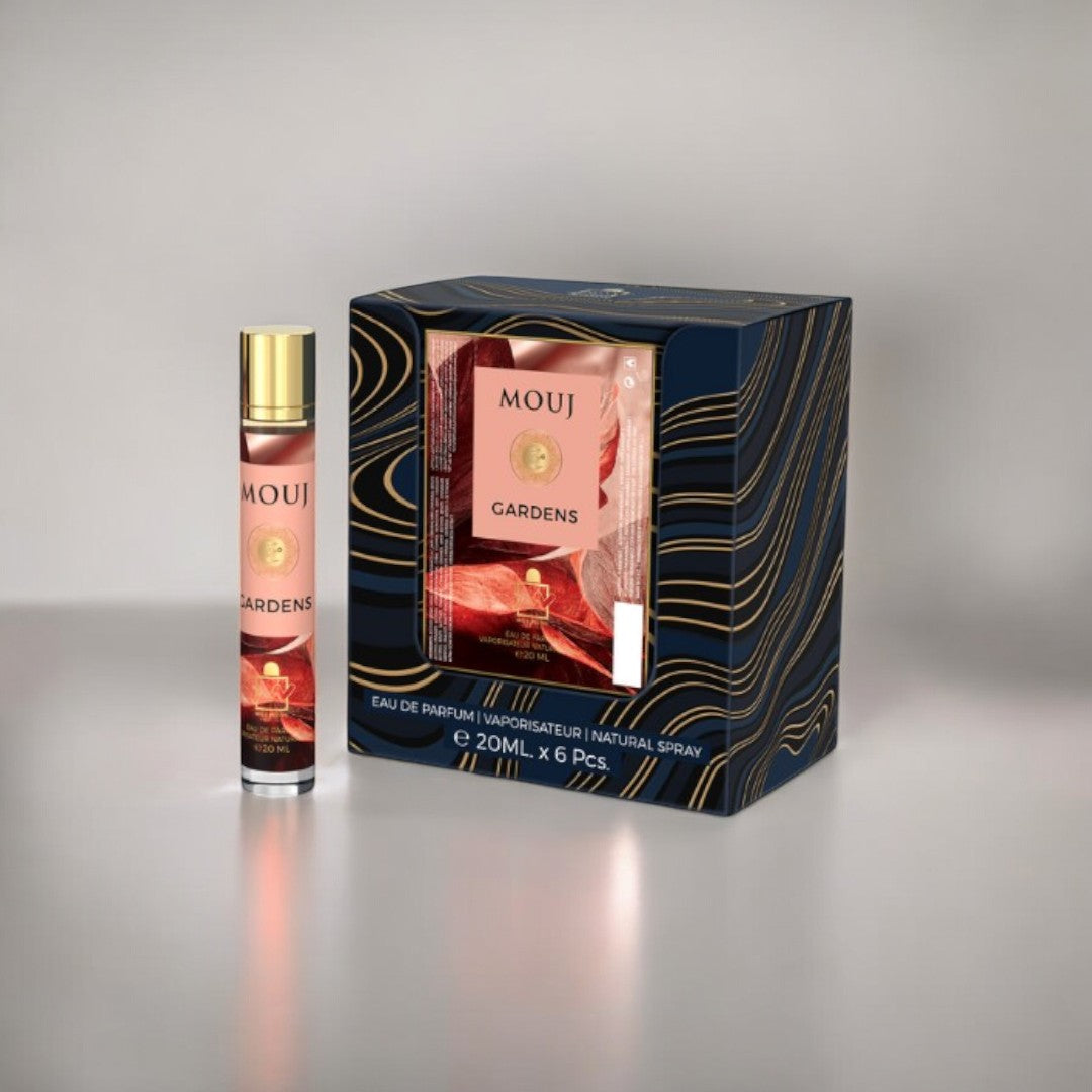 Milestone Mouj Gardens Eau De Parfum 5x 20ml Plus 1 Free Tester
