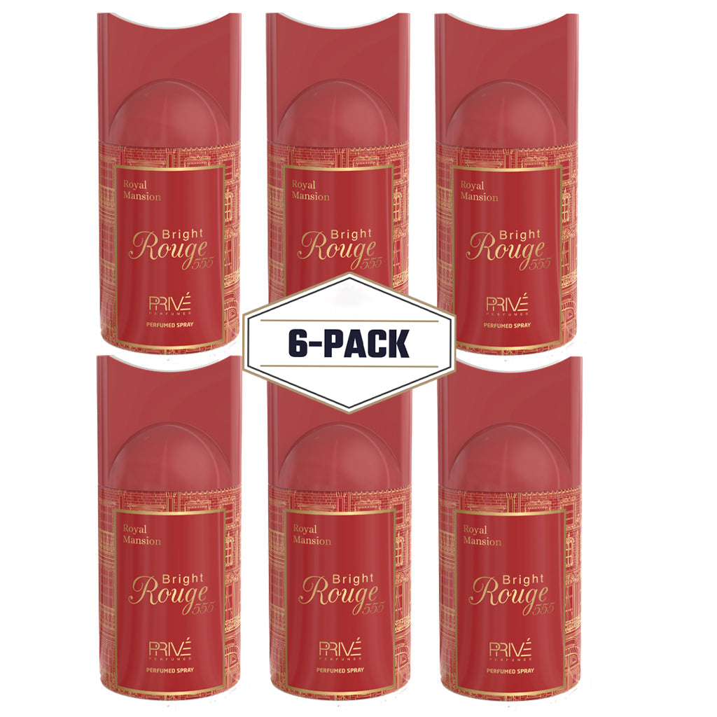 PRIVE Perfume Bright Rouge 555 Deodorant 250ml