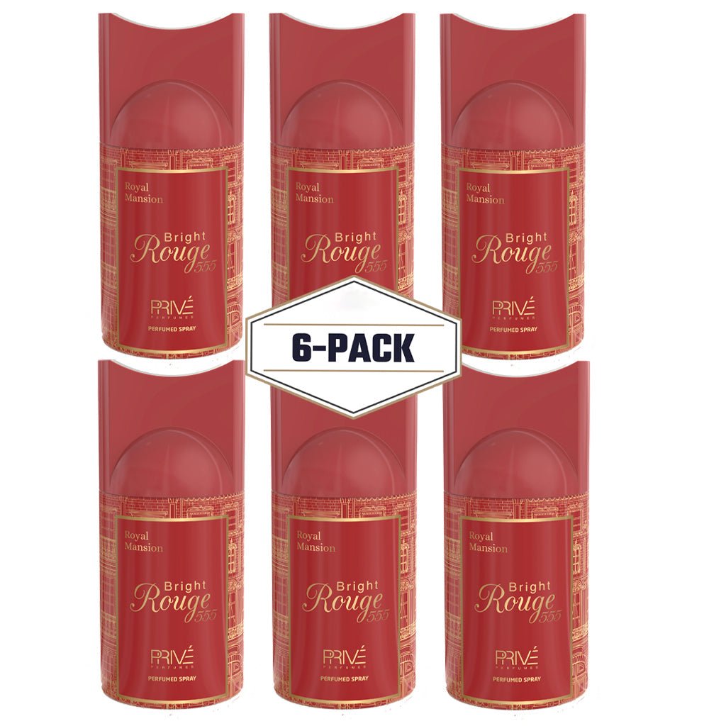 PRIVE Perfume Bright Rouge 555 Deodorant 250ml - Lauren Jay Paris