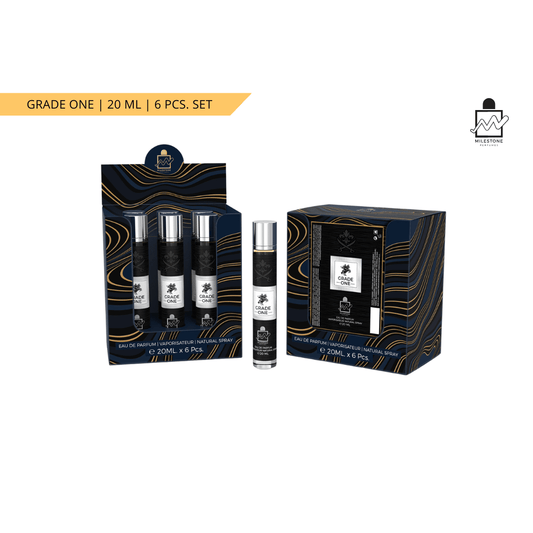 Milestone Grade One Eau De Parfum 5x 20ml Plus 1 Free Tester - Lauren Jay Paris