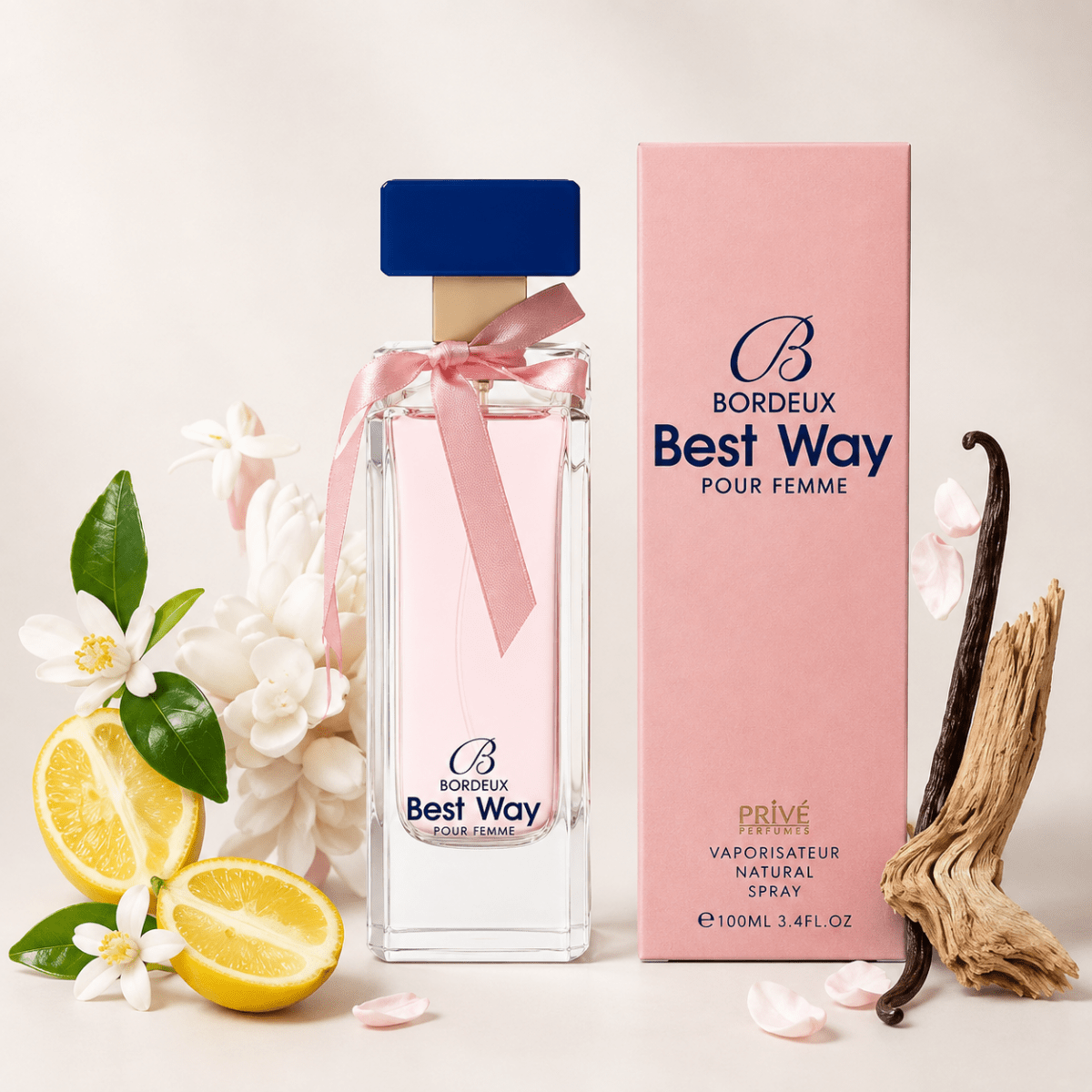 PRIVE Bordeux Best Way (Pour Femme) 100ML - Lauren Jay Paris