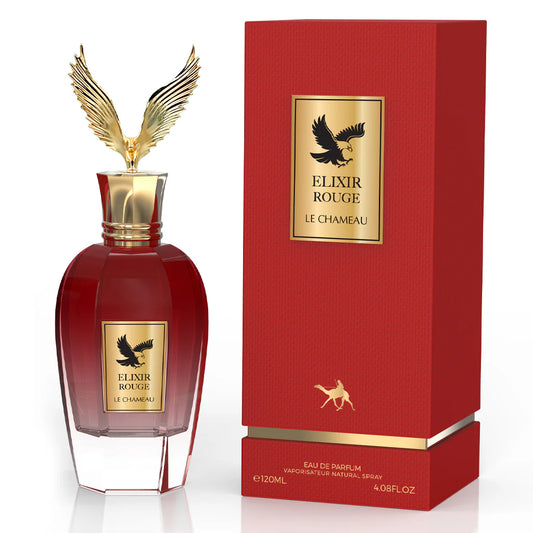 LE CHAMEAU Elixir Rouge (Unisex) 120ML Eau De Parfum