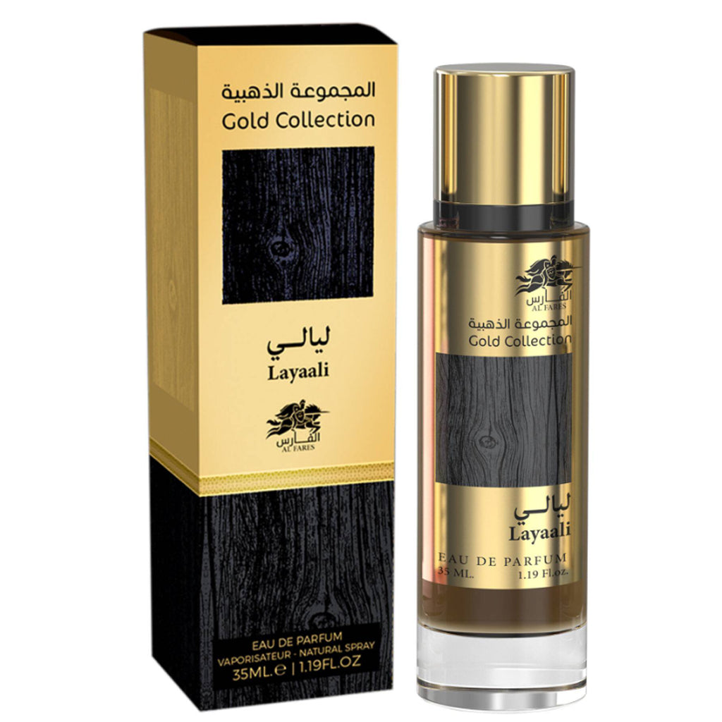 AL FARES Gold Collection Layaali Eau De Parfum Higly Concentrated 35ML
