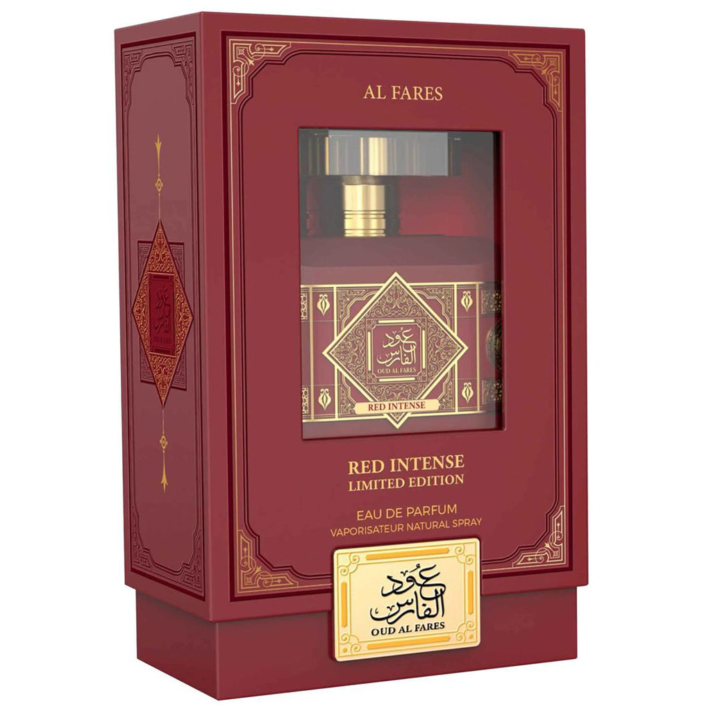 Al Fares RED INTENSE LIMITED EDITION 100ML Eau De Parfum  Unisex