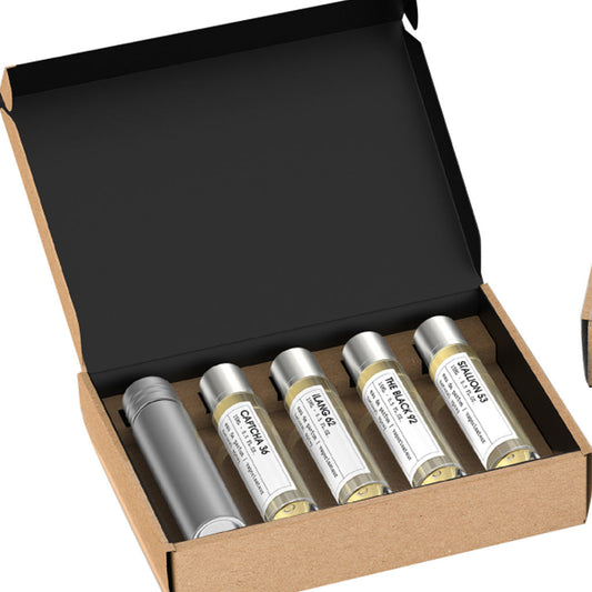 EMPER TRAVEL SET for Men Luxury Handcrafted Fragrance Kit (4 x 15ml EDP)