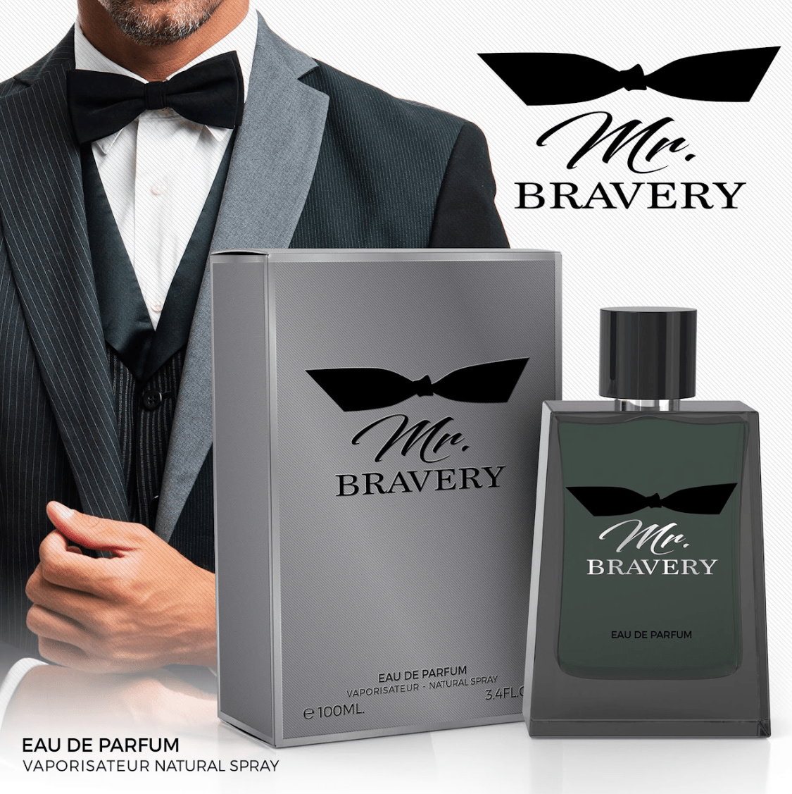 MILESTONE Mr Bravery (Unisex) 100ML EDP - Lauren Jay Paris
