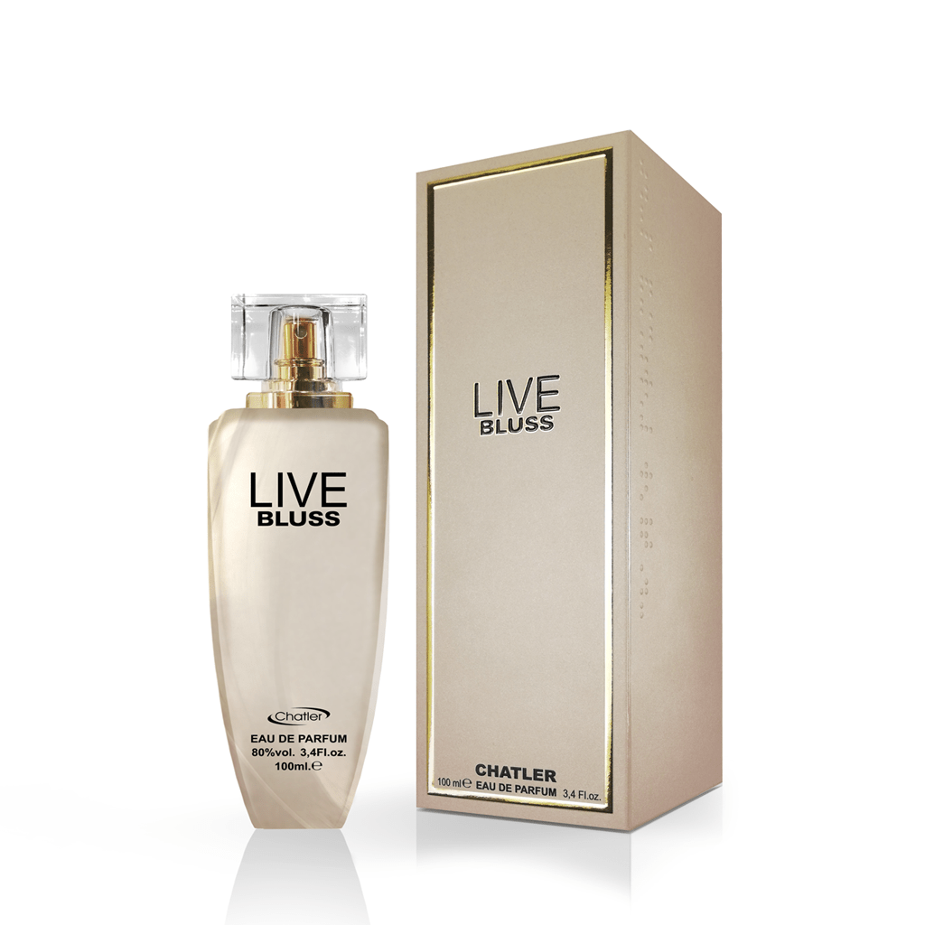 CHATLER Bluss Live Woman Eau De Parfum 100ml - Lauren Jay Paris
