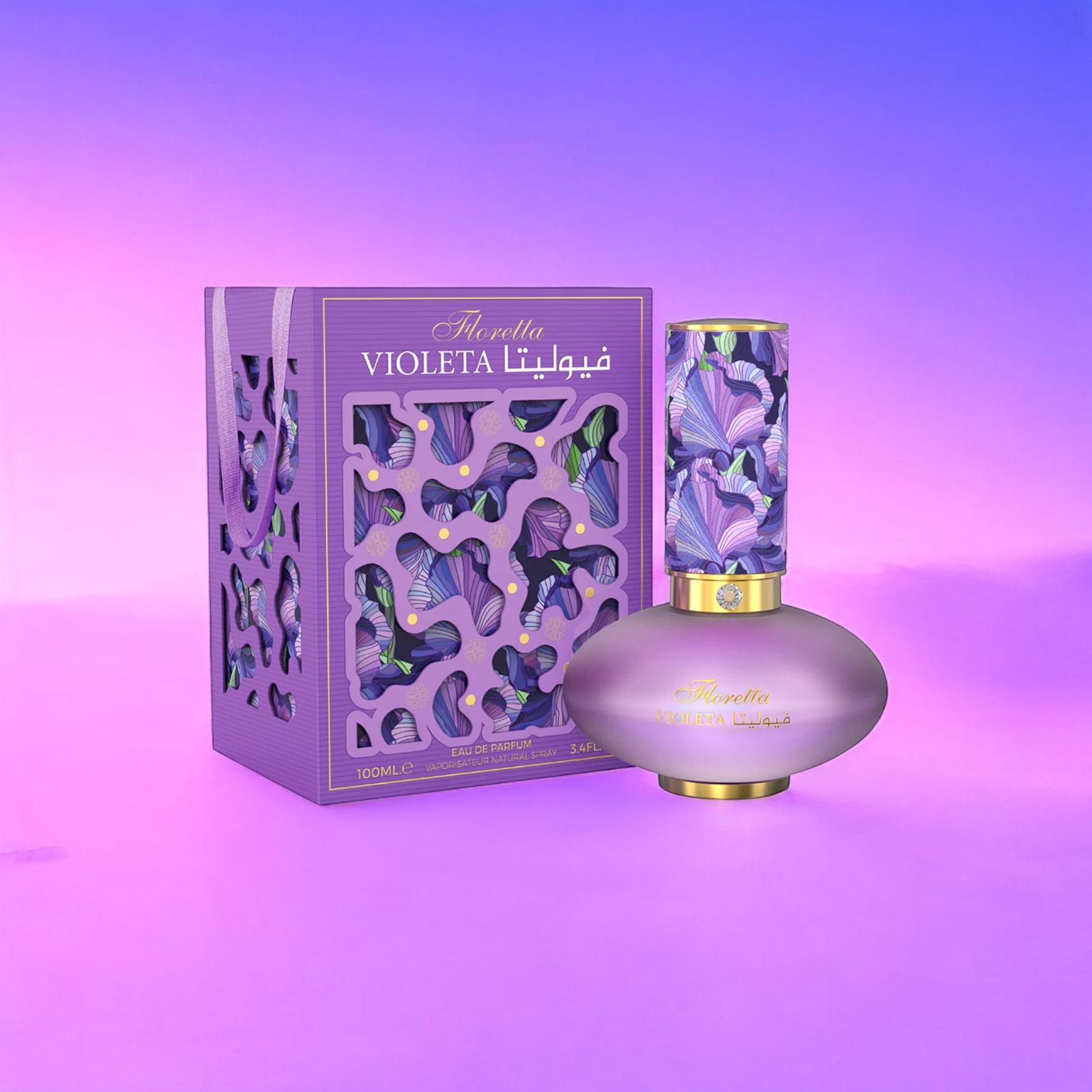 LE CHAMEAU FLORETTA VIOLETA 100ml Eau de Parfum for Women – Floral Amber Perfume