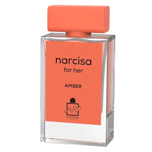 MILESTONE PERFUMES Narcisa for Her Amber Eau De Parfum 100ml