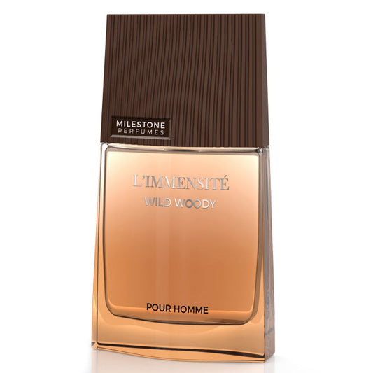 MILESTONE L'IMMENSITE WILD WOODY POUR HOMME 100ML EDP