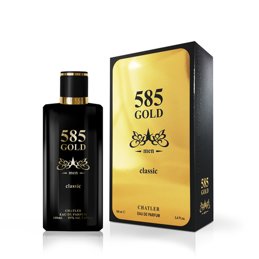 CHATLER 585 Gold Classic Men 100ml Eau De Parfum