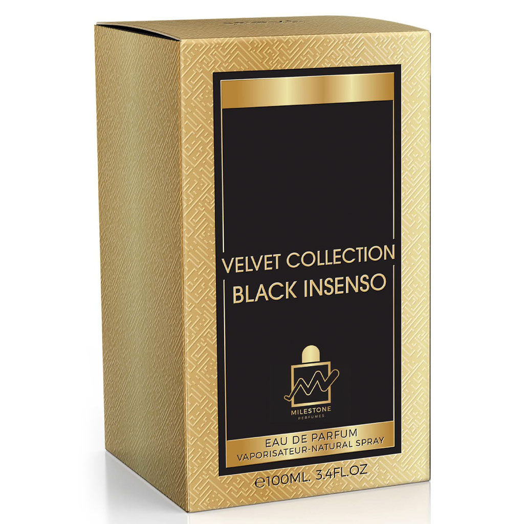 MILESTONE Velvet Collection Black Insenso (Unisex) 100ML EDP
