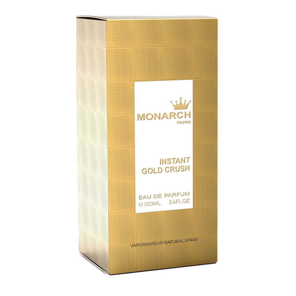 MILESTONE Monarch Intense Gold Crush (Unisex) Vaporisateur Natural Spray 100ML EDP
