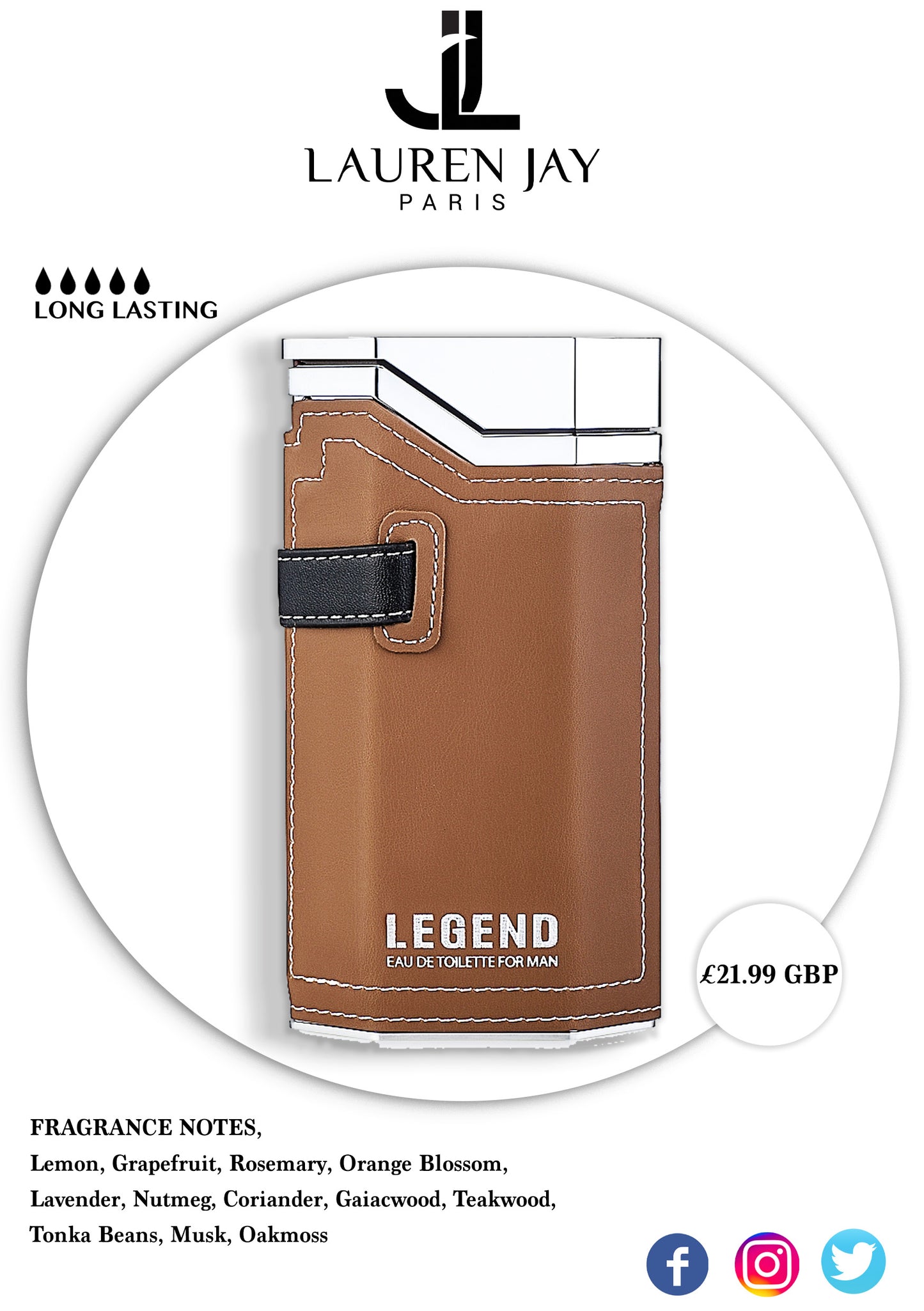 Legend Pour Homme Eau De Toilette 100ml