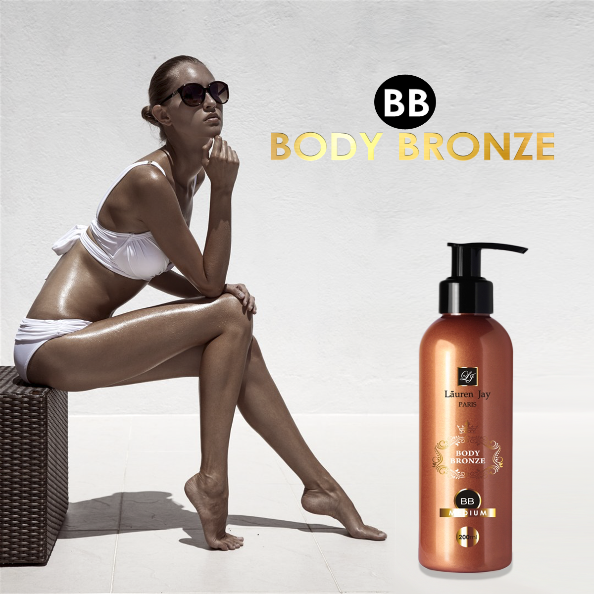 LAUREN JAY PARIS BB BODY BRONZE 200ml