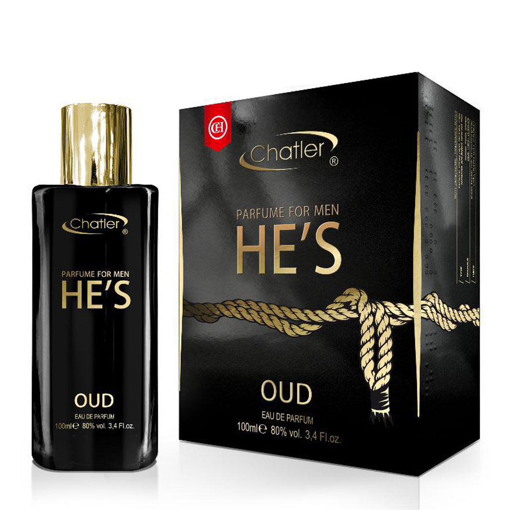 CHATLER HE'S OUD 100ML Eau De Parfum (UNISEX)