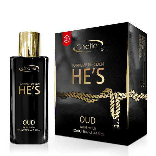 CHATLER HE'S OUD 100ML Eau De Parfum (UNISEX)