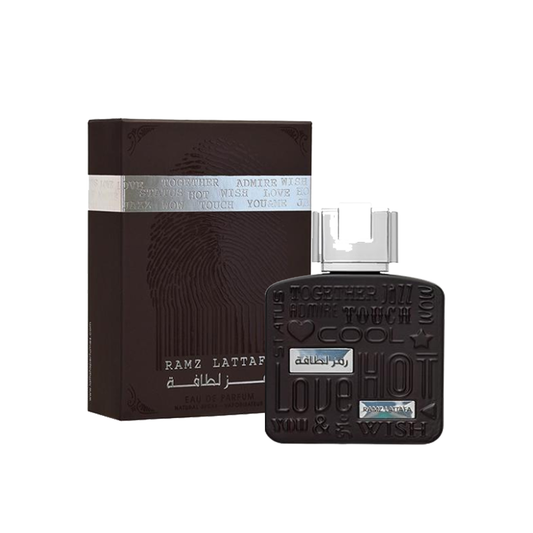 RAMZ LATTAFA SILVER Eau De Parfum 100ml UNISEX