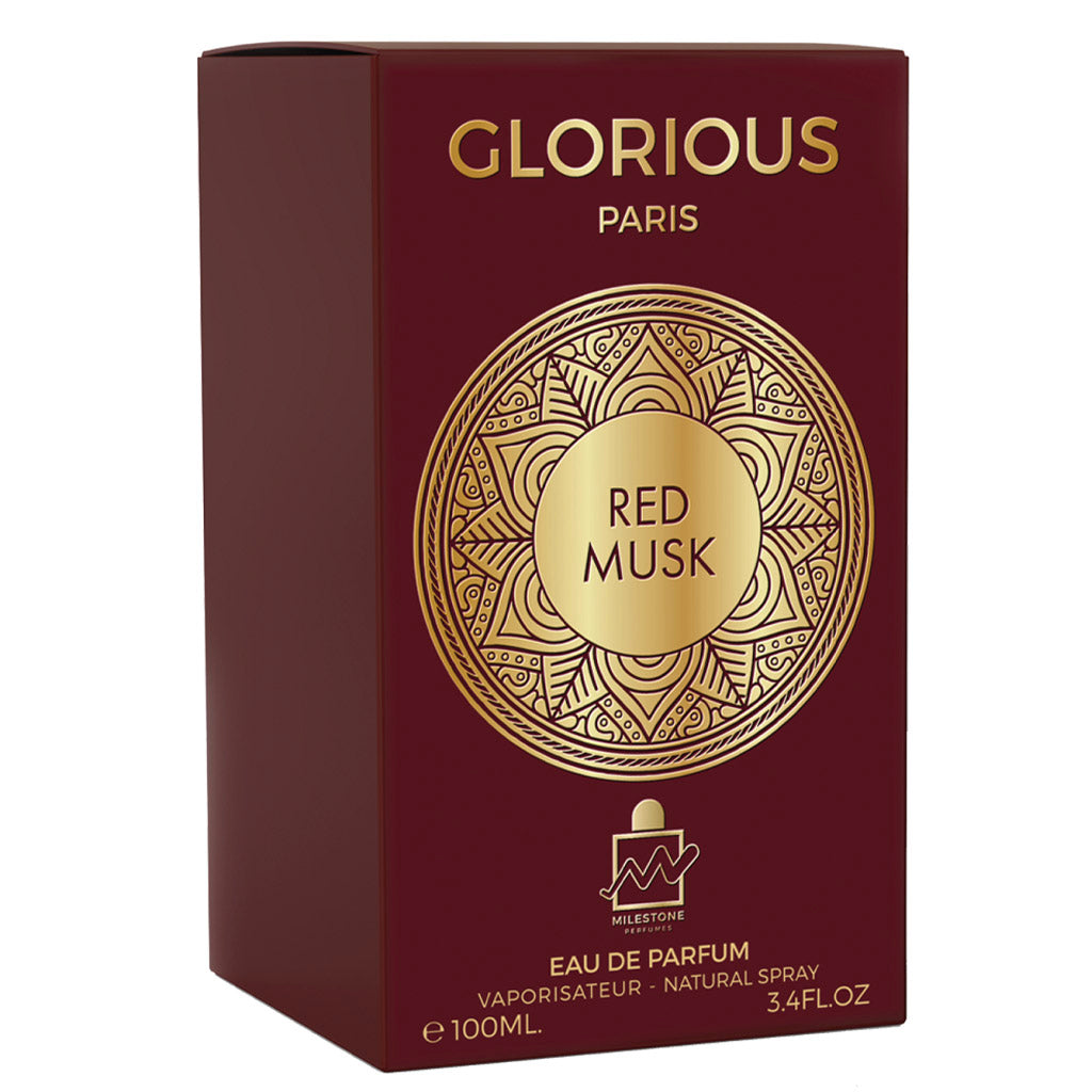 MILESTONE Glorious Paris RED MUSK (Unisex) 100ML EDP