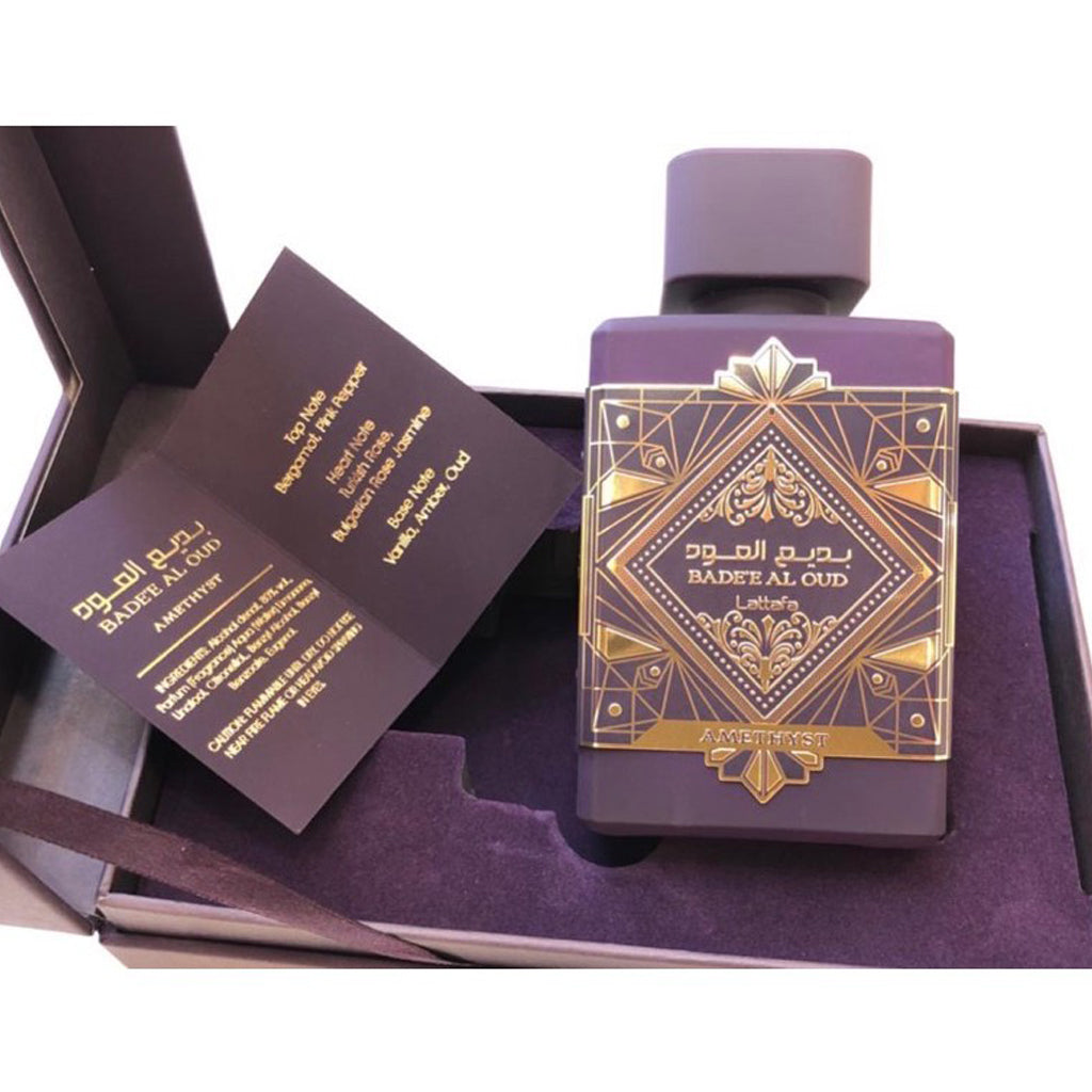 LATTAFA Badee Al Oud Amethyst 100ml Eau De Parfum