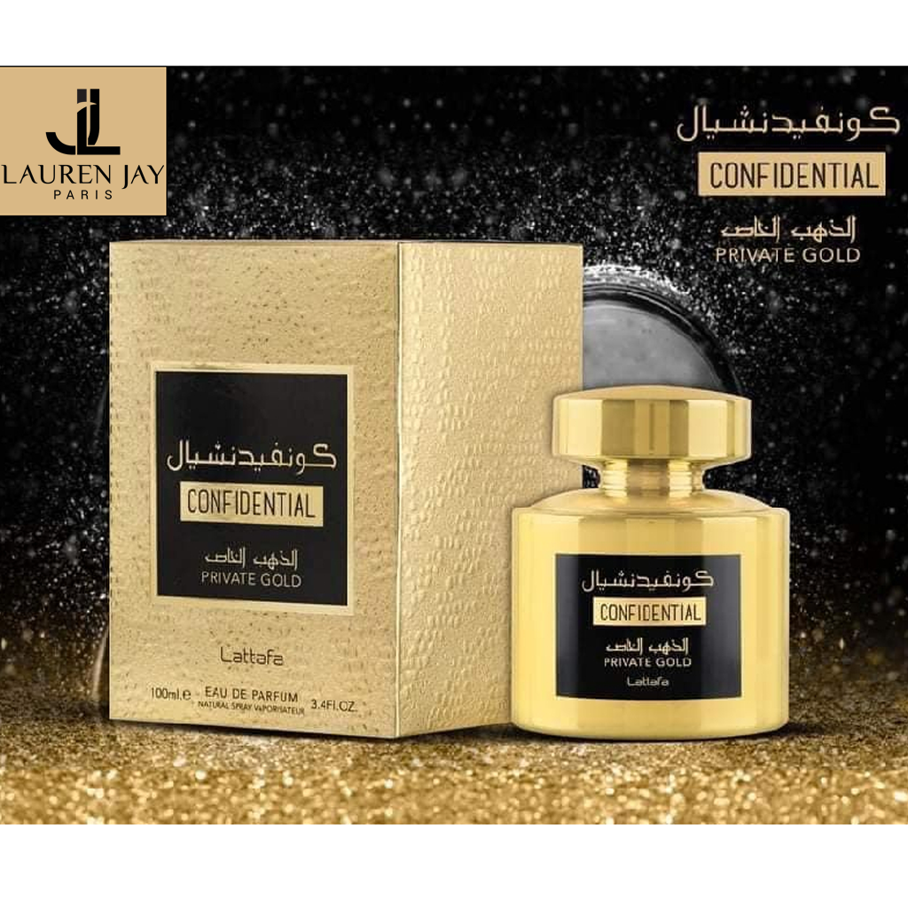 LATTAFA CONFIDENTIAL PRIVATE GOLD 100ml EDP Unisex