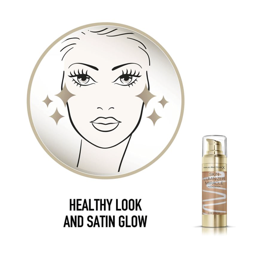 Skin Luminizer Foundation by Max Factor 65 Rose Beige 30ml