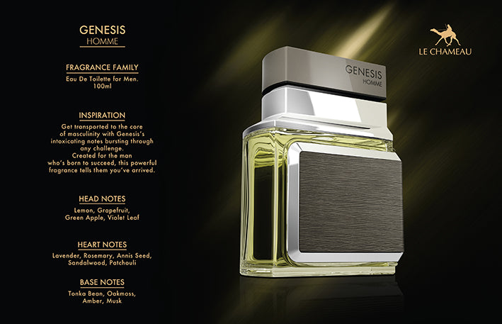LE CHAMEAU GENEISIS Pour Homme 100ml EDT