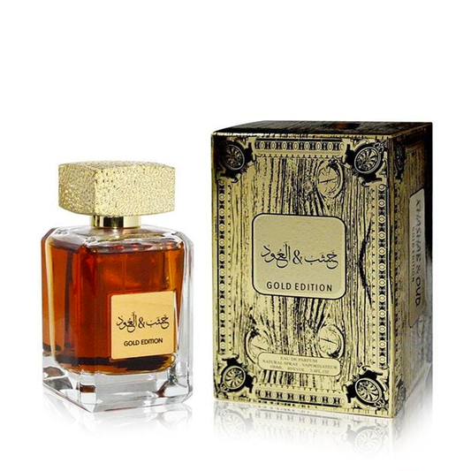 ARABIYAT Kashab & Oud Gold Edition EAU DE PARFUM 100ML UNISEX www.laurenjayparis.co.uk