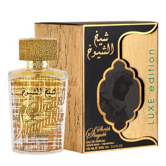 SHEIKH Al SHUYUKH  Gold Luxe Edition Eau De Parfum 100ml