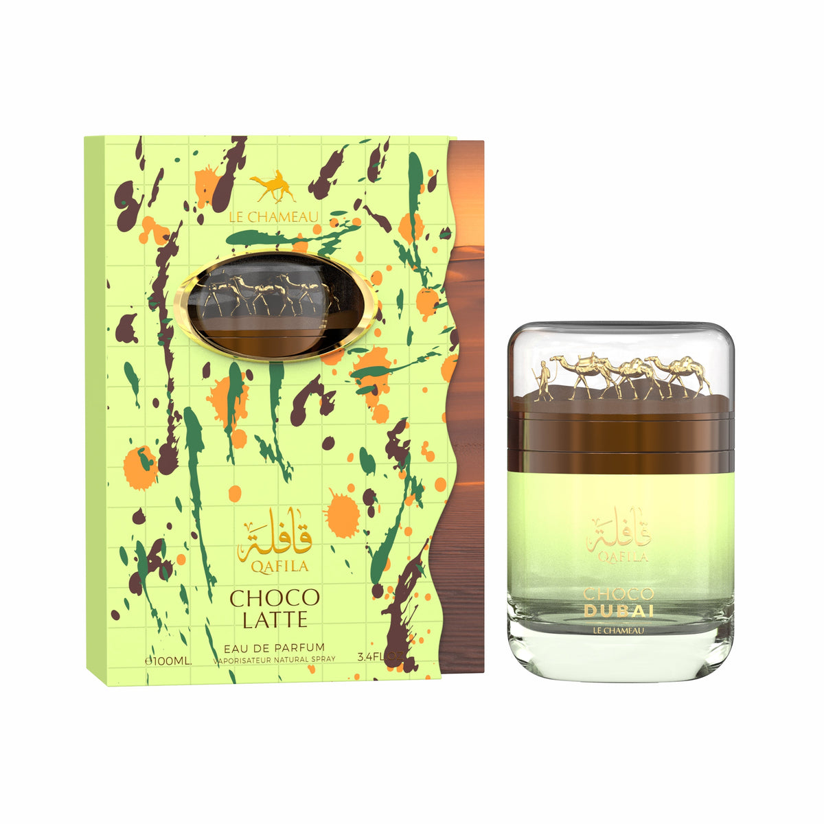 LE CHAMEAU Qafila Choco Dubai Eau De Parfum 100ML