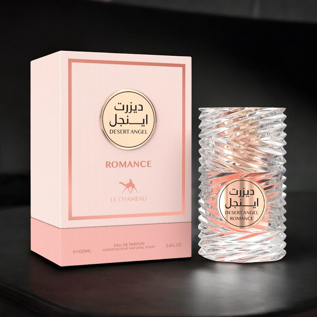 香水(女性用) LECHAMEAU DESERT ANGEL ROMANCE EDP 100ml Le Chameau Desert Angel Romance Eau De Parfum 100ML – Lauren Jay Paris