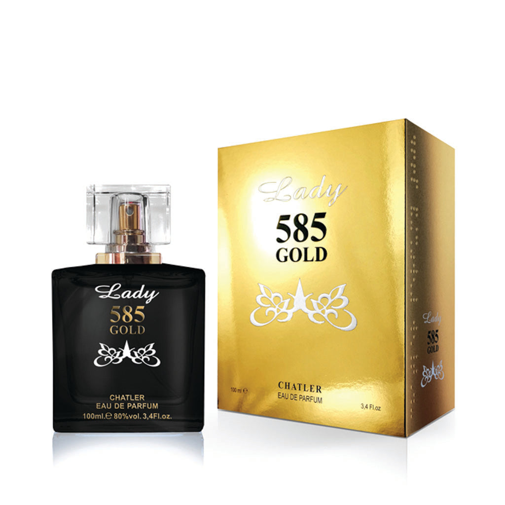 CHATLER 585 Gold Lady 100ml Eau De Parfum