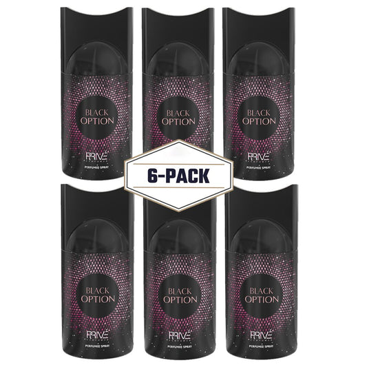 PRIVE Black Option Perfume Deodorant 250ml - Lauren Jay Paris