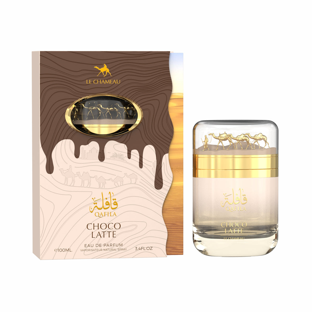 LE CHAMEAU Qafila Choco Latte Eau De Parfum 100ML