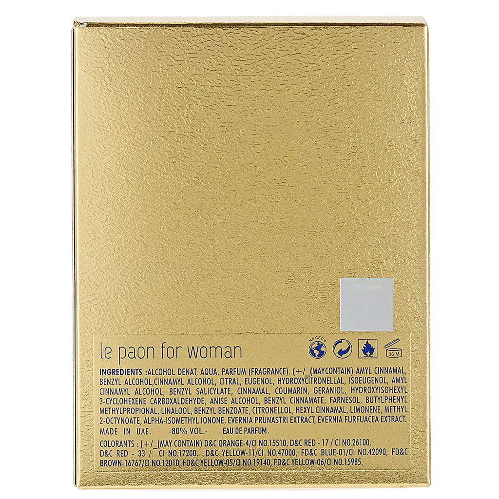 EMPER LE Paon Pour Femme Eau De Parfum 100ml
