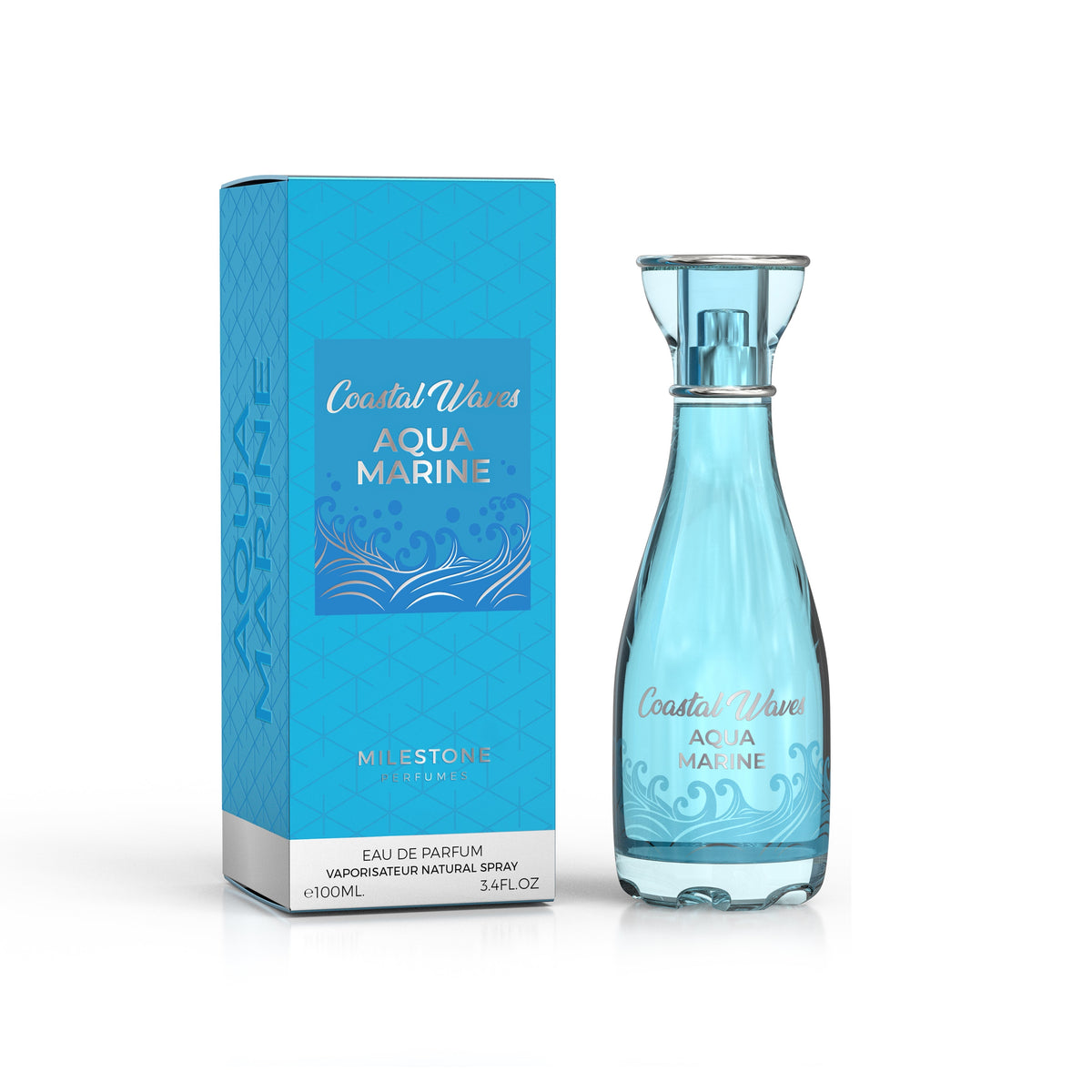MILESTONE COLLECTION COASTAL WAVES AQUA MARINE 100ML Eau De Parfum