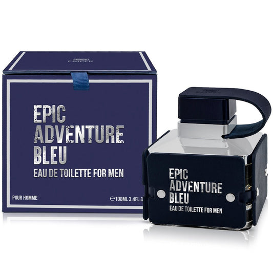 EMPER Epic Adventure Bleu (Pour Homme) 100ML - Lauren Jay Paris