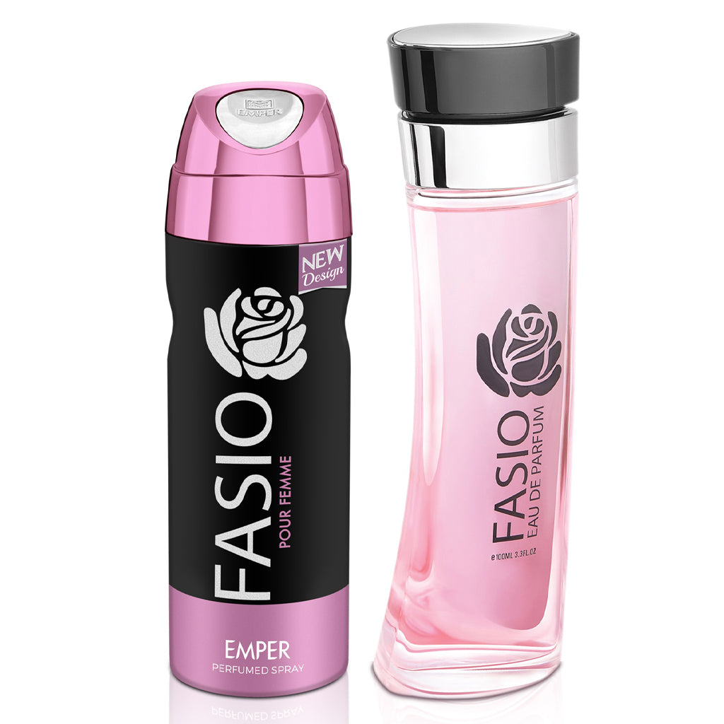Emper Fasio Pour Femme Gift Set 100ml Free Deo