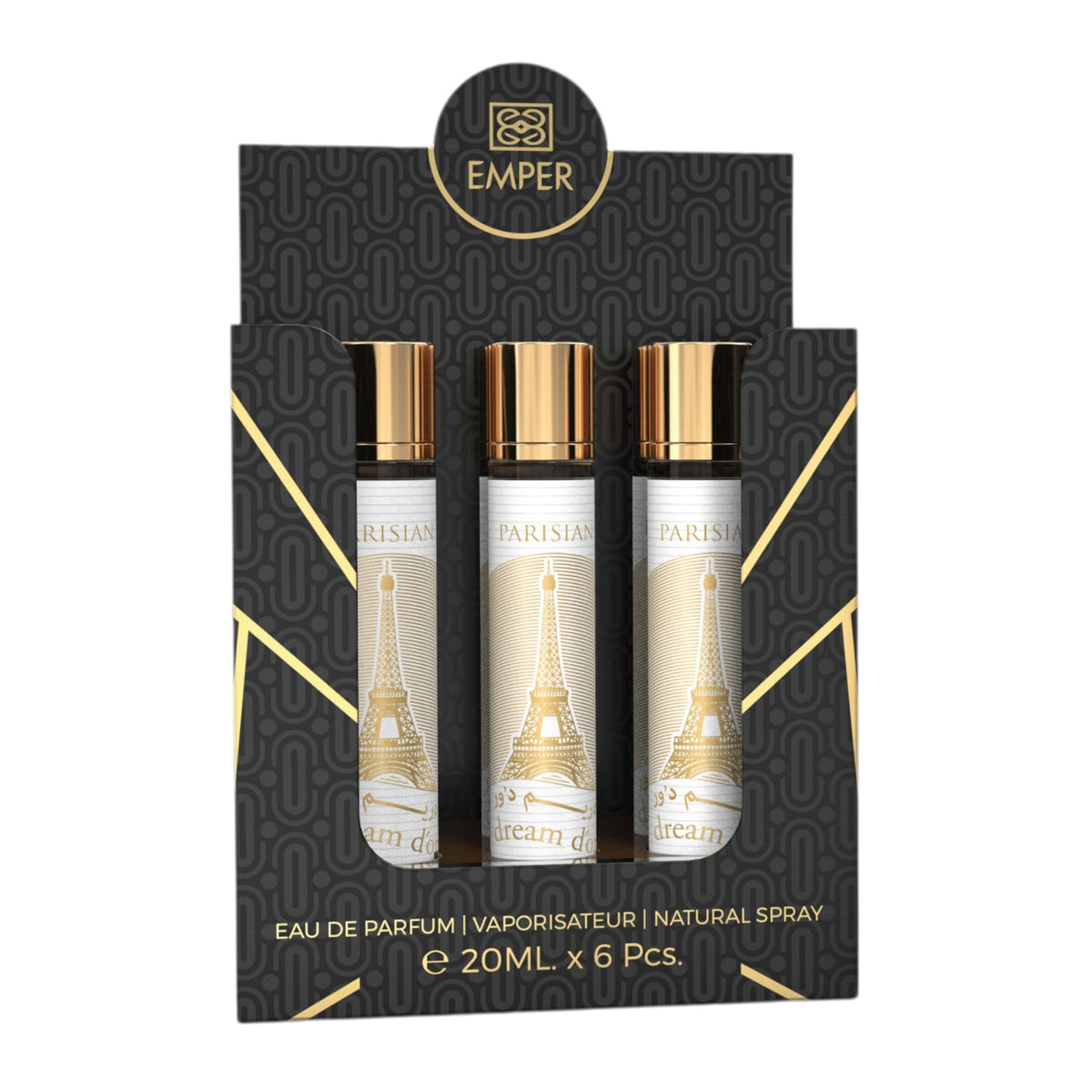 Le Chameau Parisian Dream D'Or Eau De Parfum  23x 20ml Plus 1 Free Tester