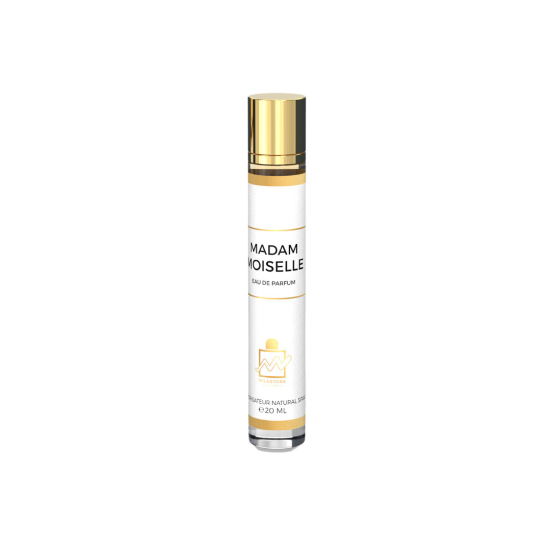 Milestone Madam Moiselle  Eau De Parfum 5x 20ml Plus 1 Free Tester