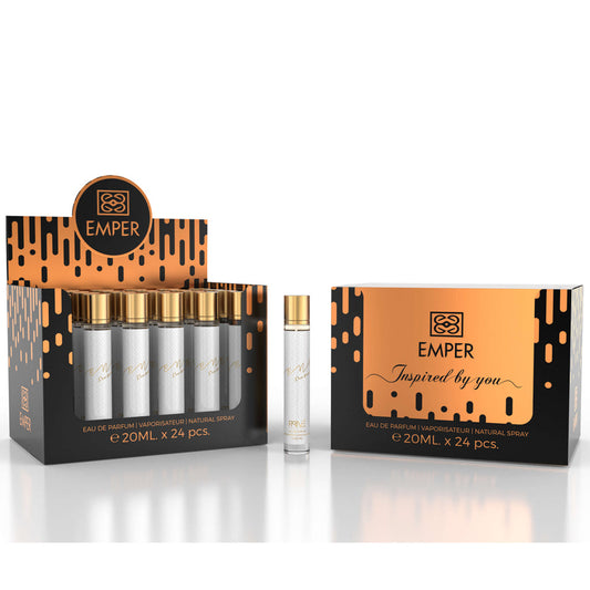 PRIVE SENO POUR FEMMA Eau De Parfum 23x 20ml Plus 1 Free Tester