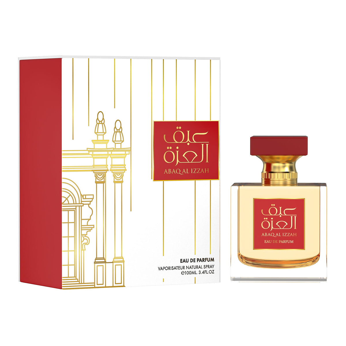 AL FARES Abaq Al Izzah Eau De Parfum 100ml | Baccarat Rouge 540 Inspired Unisex Fragrance