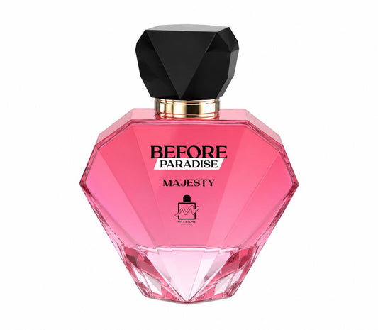 Milestone Before Paradise Majesty Eau De Parfum 100ml | Inspired by Prada Paradoxe Intense | Women's Floral Amber Fragrance
