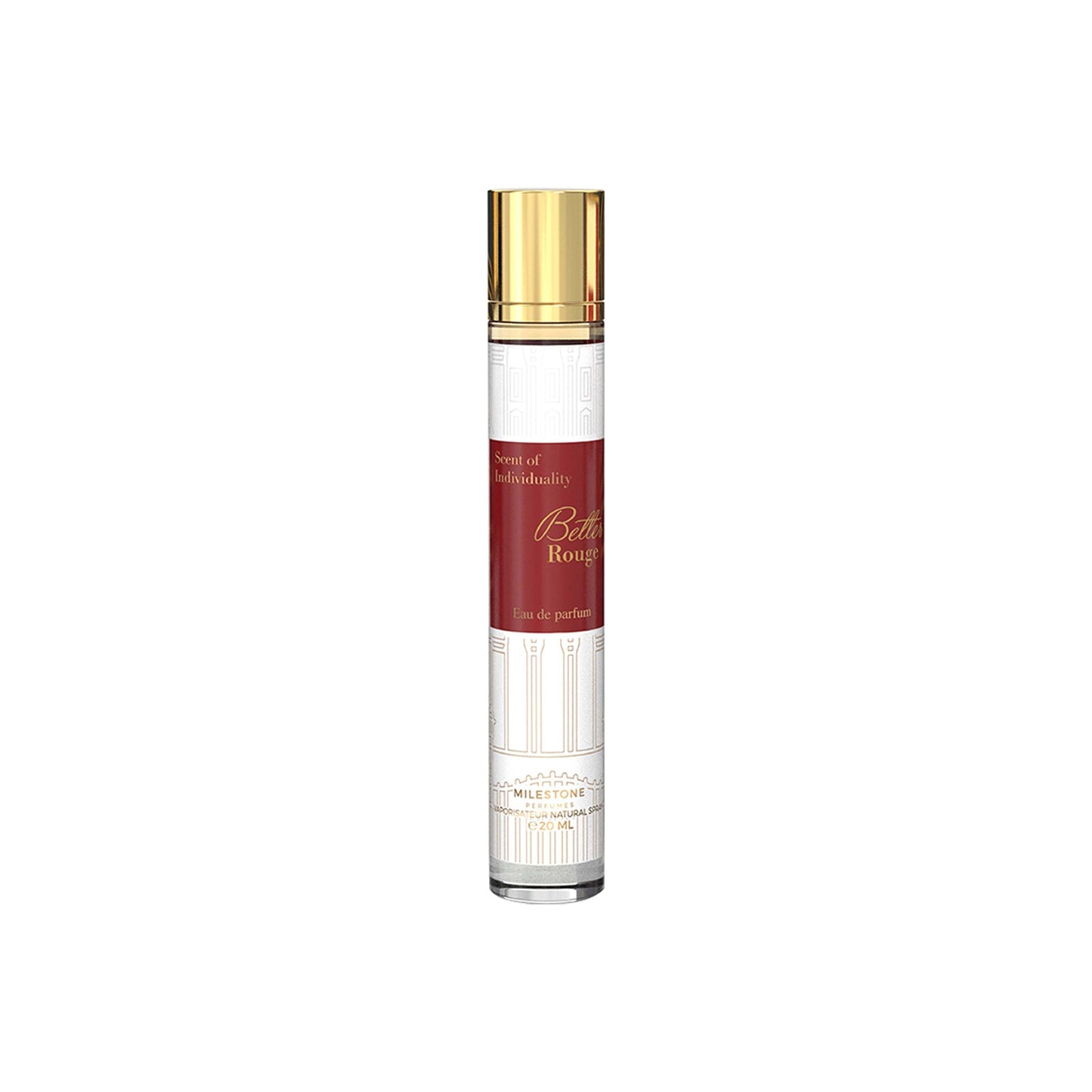 MILESTONE Better Rouge Eau De Parfum 5x 20ml Plus 1 Free Tester