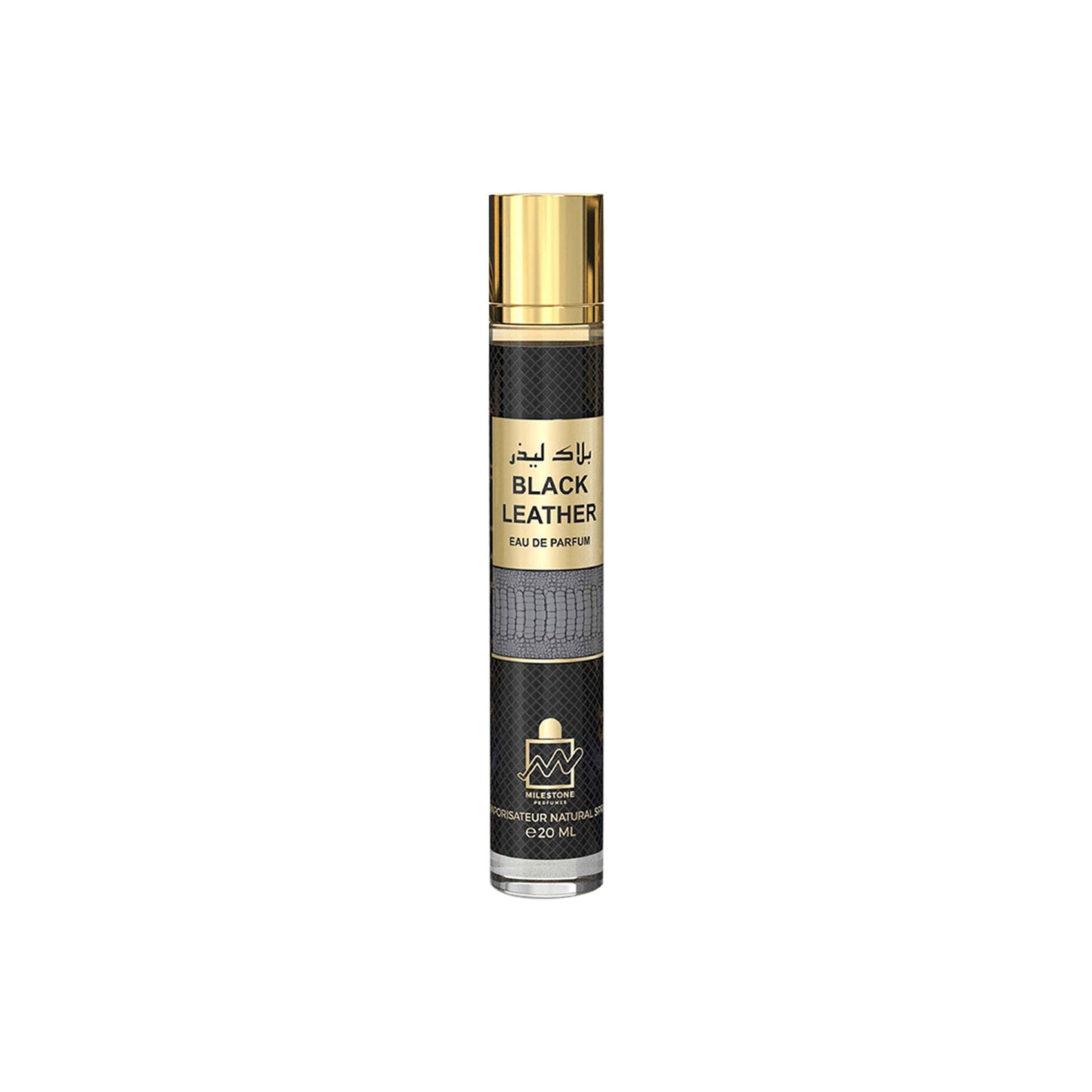 Milestone Black Leather Eau De Parfum 6x 20ml