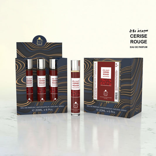 MILESTONE Cerise Rouge Eau De Parfum 6x 20ml