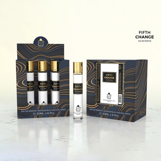 MILESTONE FIFTH CHANGE (Pour Femma) Eau De Parfum 6x 20ml