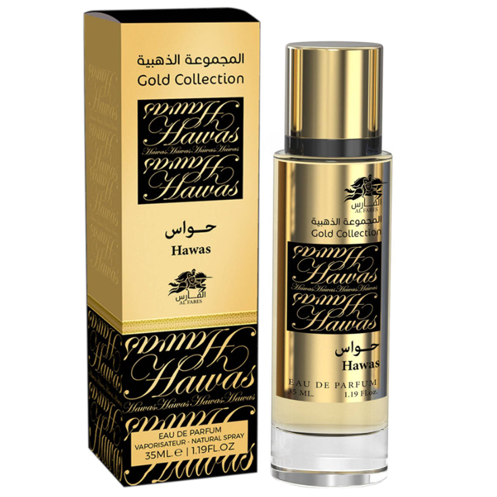AL FARES Gold Collection Hawas Eau De Parfum Higly Concentrated 35ML