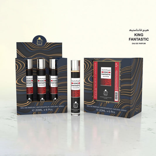 MILESTONE King Fantastic Unisex Eau De Parfum 6x 20ml
